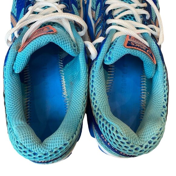 Womens Asics Gel Cumulus 15 T3C5N Blue Running Shoes Sneakers Size 10 - Picture 6 of 8